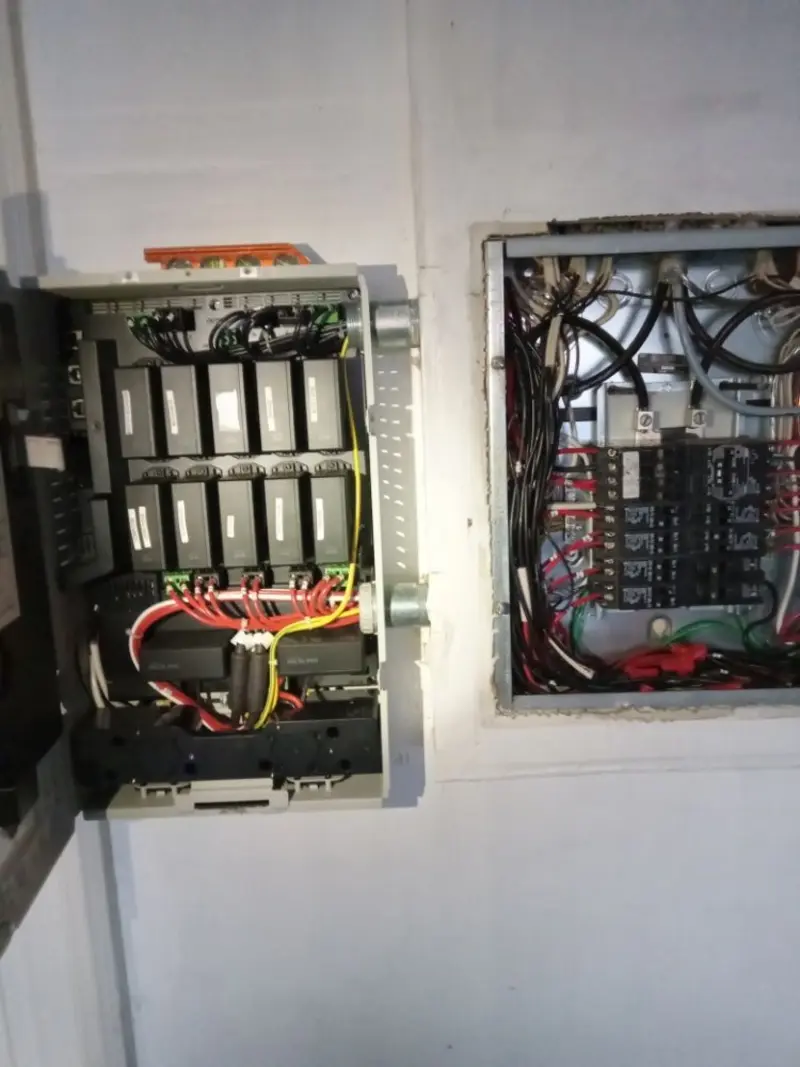 Electrical panel upgrade completed for Indoor Lighting Installation in Oak Brook